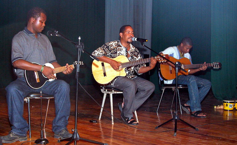 Tibau, Zé Henrique e Tcheka.