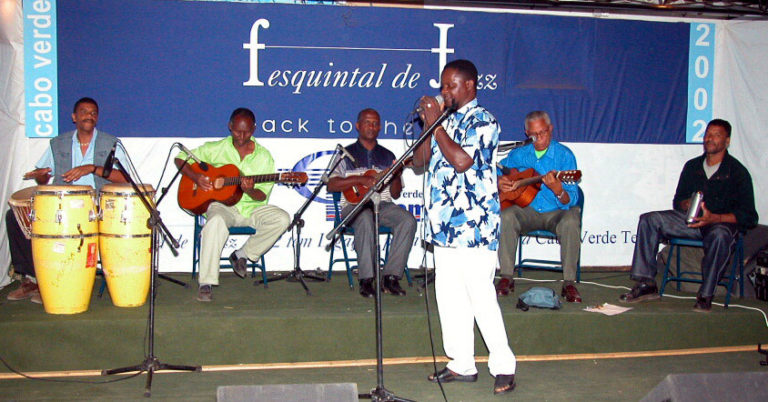 Zé Luís, no Fesquintal de Jazz, 2022.