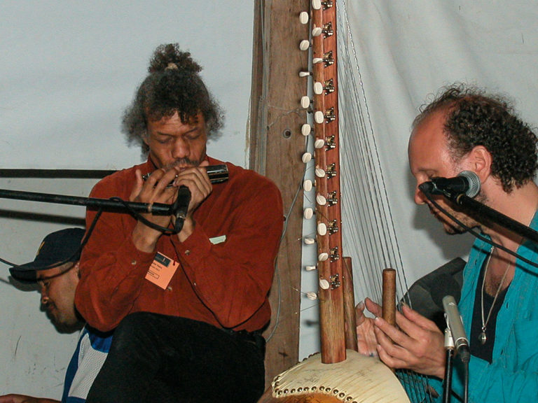 Paulinho e Ravi Freeman músicos