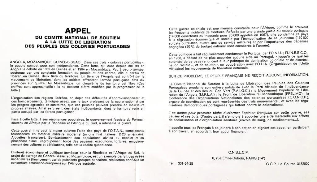 chants des peuples encarte 1