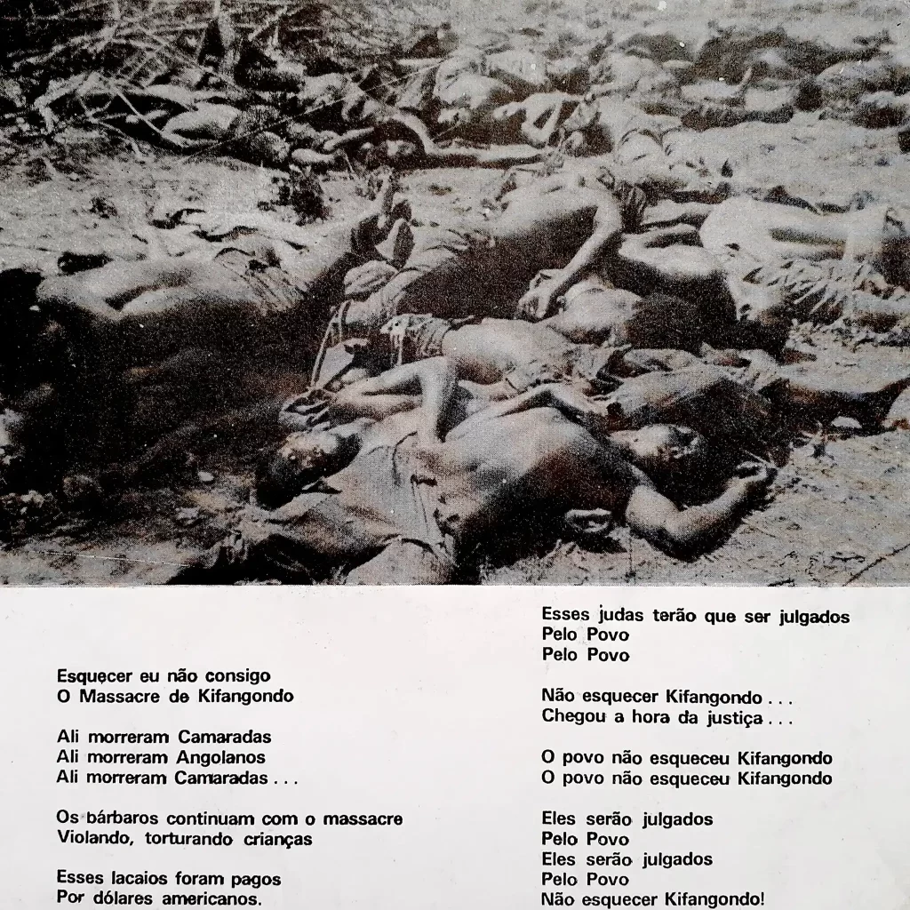 O título do disco refere-se a uma batalha entre as Forças Armadas Populares de Libertação de Angola (braço armado do Movimento Popular de Libertação de Angola, MPLA) e o Exército de Libertação Nacional de Angola (ELNA, braço armado da Frente de Libertação Nacional de Angola, FNLA). Aconteceu no último dia do domínio colonial português (fonte: Wikipedia)
