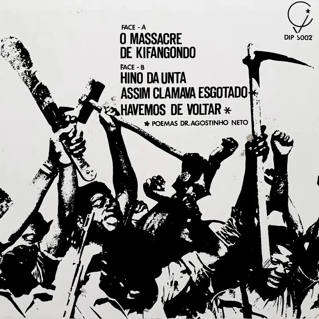 Com poemas de Agostinho Neto e hinos de luta, este EP, tendo como vocalista Santocas, foi editado em 1976 pelo MPLA/DIP.