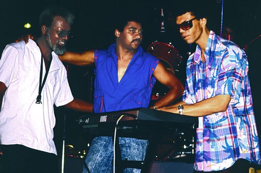Luís Morais, Adão Ramos e Paulino Vieira. Roma, 1988